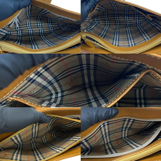 BURBERRY Shoulder Bag leather Brown