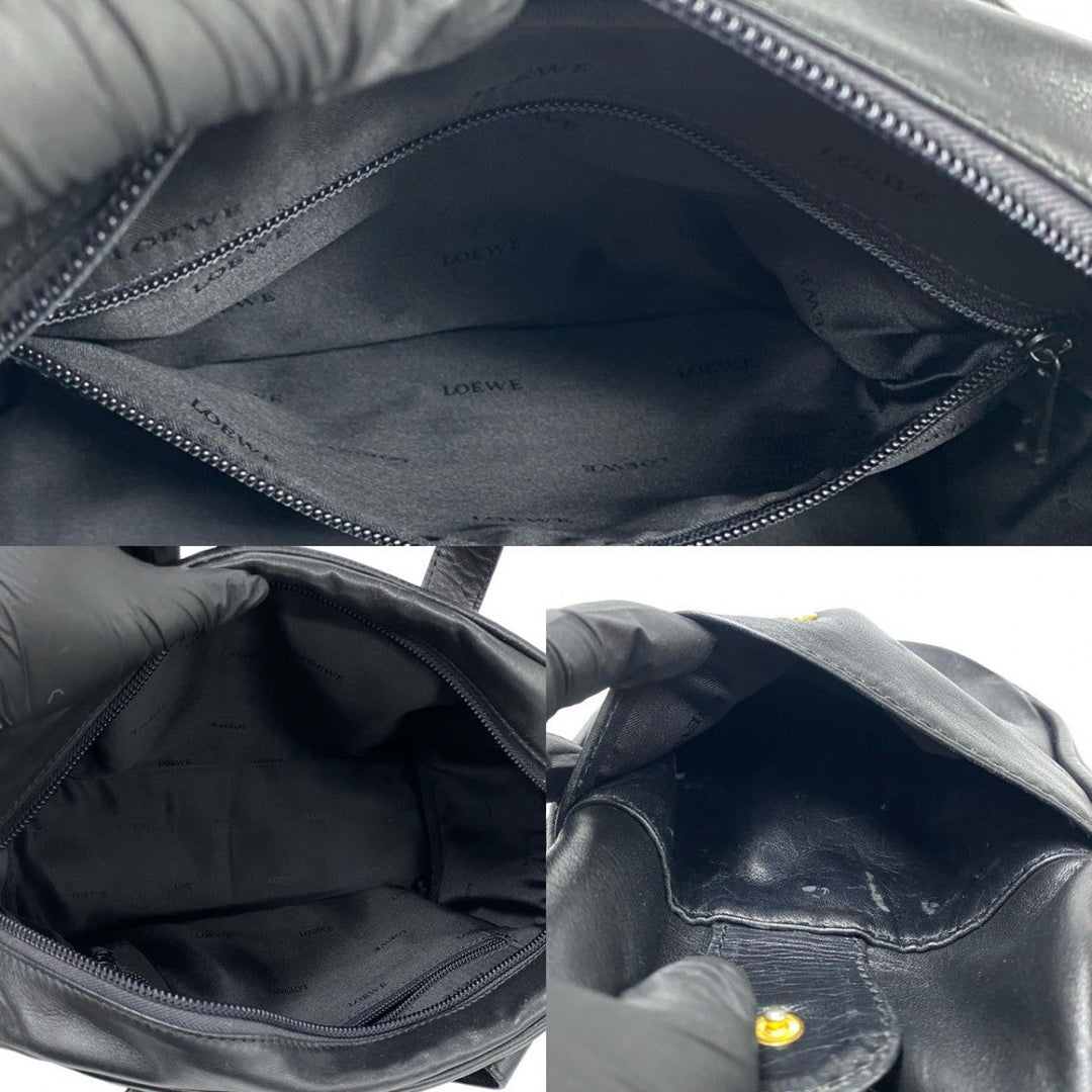 LOEWE Handbag leather black Amazonas