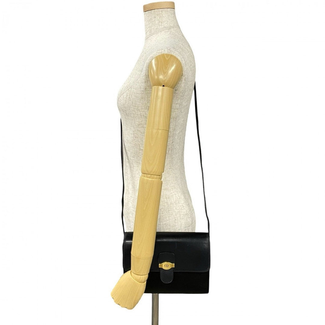 Dior Shoulder Bag leather black