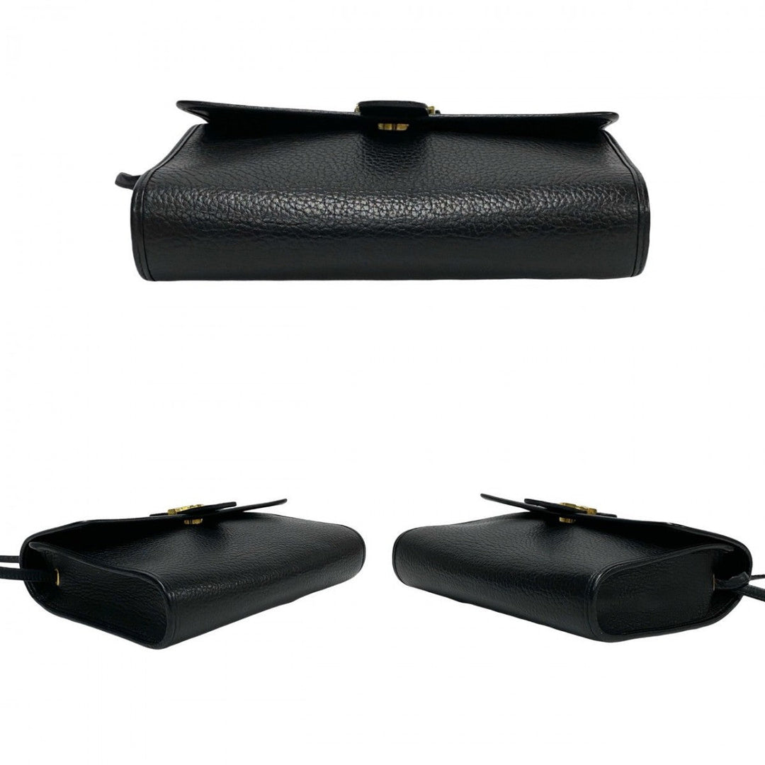 Dior Shoulder Bag leather black