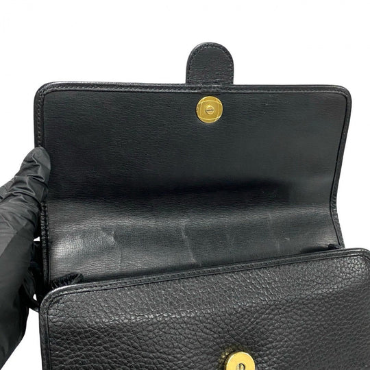 Dior Shoulder Bag leather black