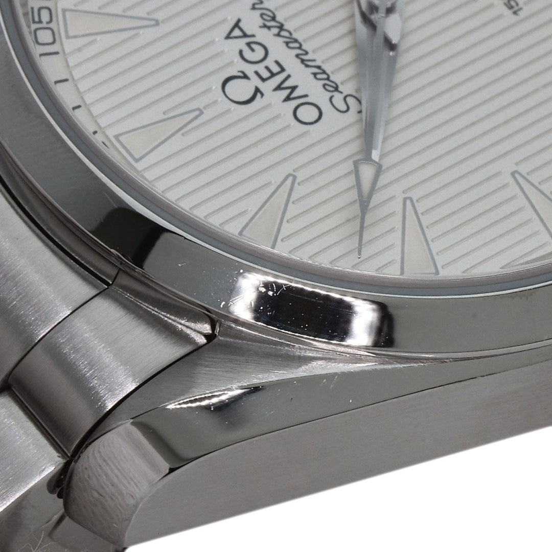 OMEGA Watches Quartz 231.10.39.60.02.001 Stainless Steel , Stainless Steel Silver Seamaster Aqua Terra Silver dial mens Used Authentic