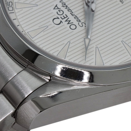 OMEGA Watches Quartz 231.10.39.60.02.001 Stainless Steel , Stainless Steel Silver Seamaster Aqua Terra Silver dial mens Used Authentic