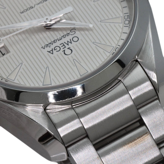 OMEGA Watches Quartz 231.10.39.60.02.001 Stainless Steel , Stainless Steel Silver Seamaster Aqua Terra Silver dial mens Used Authentic