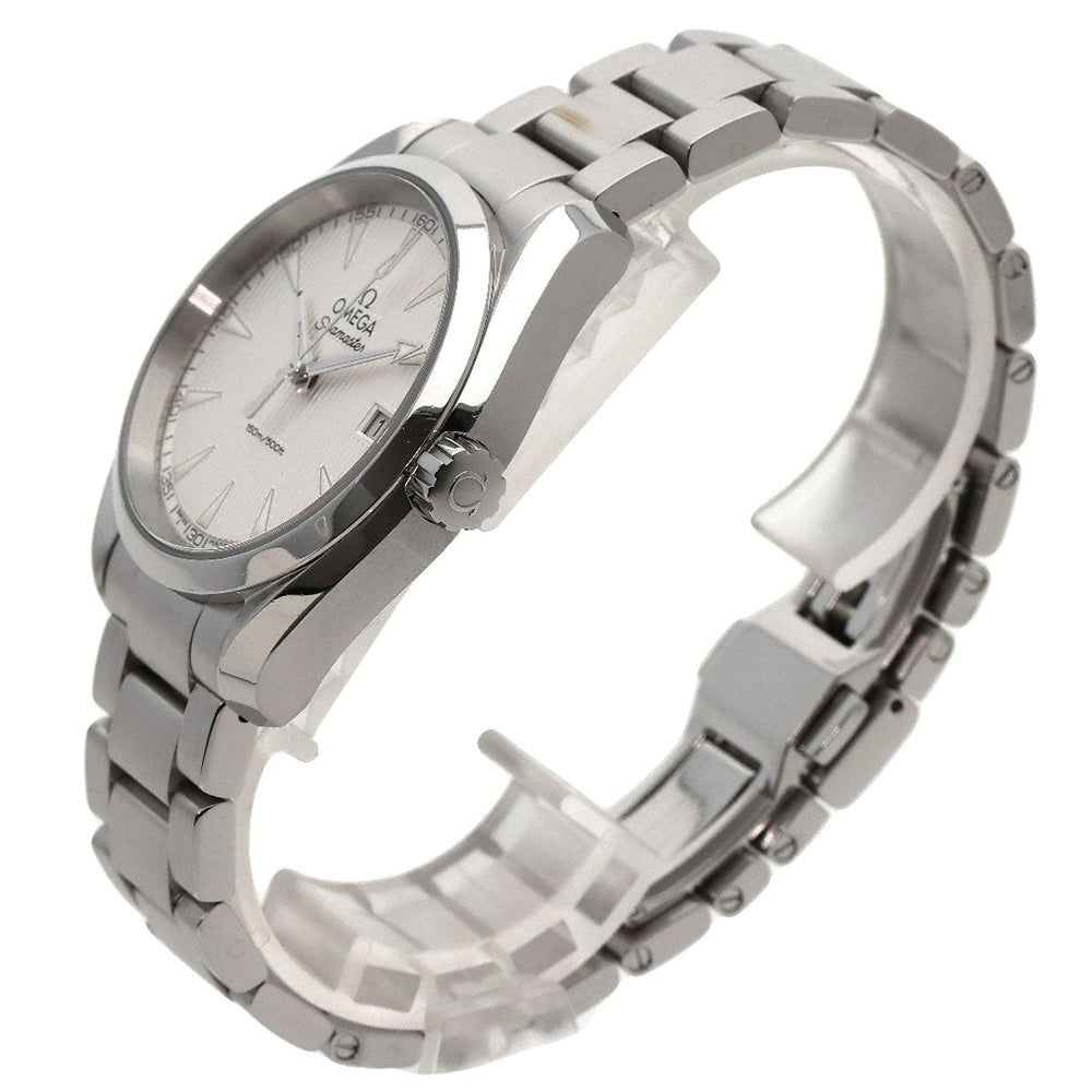 OMEGA Watches Quartz 231.10.39.60.02.001 Stainless Steel , Stainless Steel Silver Seamaster Aqua Terra Silver dial mens Used Authentic