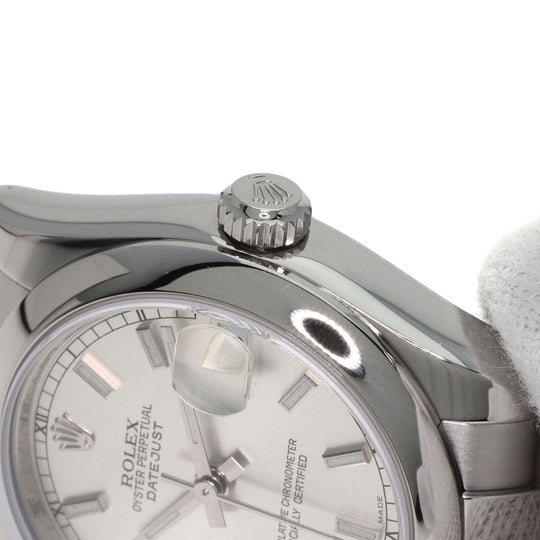 ROLEX Watches Mechanical Automatic 178240 Stainless Steel , Stainless Steel Silver Datejust Silver dial Boys Used Authentic
