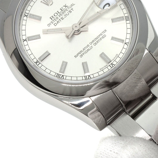 ROLEX Watches Mechanical Automatic 178240 Stainless Steel , Stainless Steel Silver Datejust Silver dial Boys Used Authentic