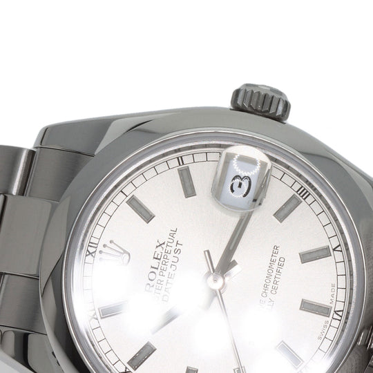 ROLEX Watches Mechanical Automatic 178240 Stainless Steel , Stainless Steel Silver Datejust Silver dial Boys Used Authentic