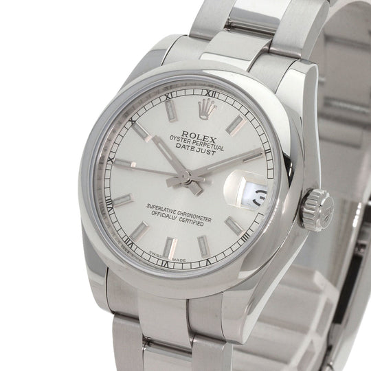ROLEX Watches Mechanical Automatic 178240 Stainless Steel , Stainless Steel Silver Datejust Silver dial Boys Used Authentic