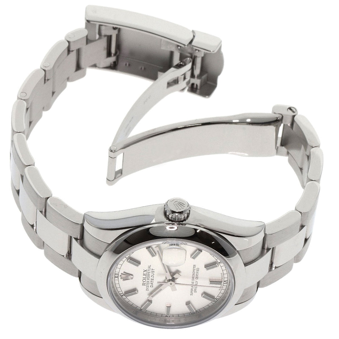 ROLEX Watches Mechanical Automatic 178240 Stainless Steel , Stainless Steel Silver Datejust Silver dial Boys Used Authentic