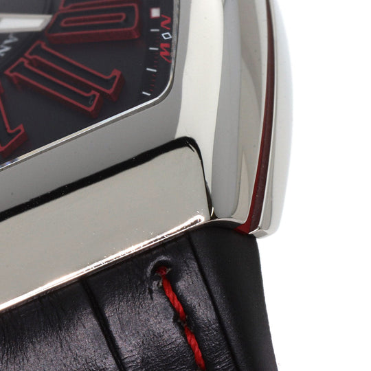 FRANCK MULLER Watches Mechanical Automatic V45SCDT Stainless Steel, Rubber Silver Vanguard black dial mens Used Authentic
