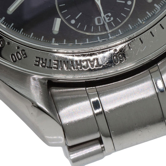 OMEGA Watches Mechanical Automatic 3513.50 Stainless Steel , Stainless Steel Silver Speedmaster Chronograph black dial mens Used Authentic