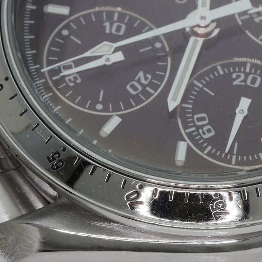 OMEGA Watches Mechanical Automatic 3513.50 Stainless Steel , Stainless Steel Silver Speedmaster Chronograph black dial mens Used Authentic