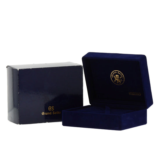 SEIKO Watches Quartz SBGX061 9F62-0AB0 Stainless Steel , Stainless Steel Silver Grand Seiko Round Face black dial mens Used Authentic