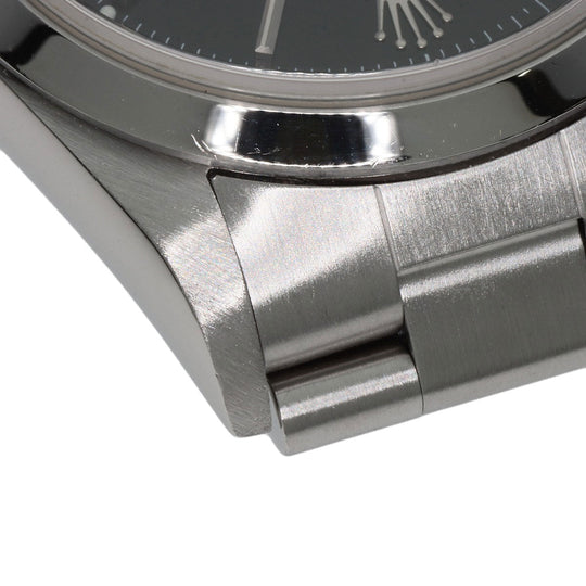 ROLEX Watches Mechanical Automatic 14000 Stainless Steel Silver Air king black dial