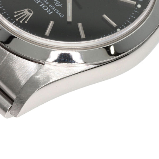 ROLEX Watches Mechanical Automatic 14000 Stainless Steel Silver Air king black dial