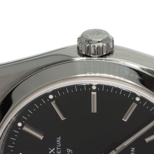 ROLEX Watches Mechanical Automatic 14000 Stainless Steel Silver Air king black dial