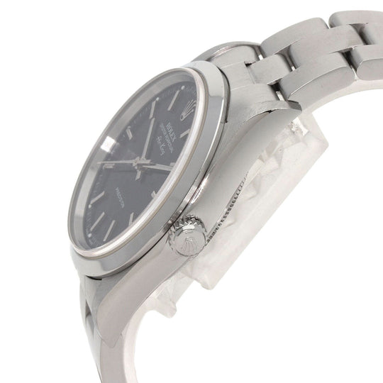 ROLEX Watches Mechanical Automatic 14000 Stainless Steel Silver Air king black dial