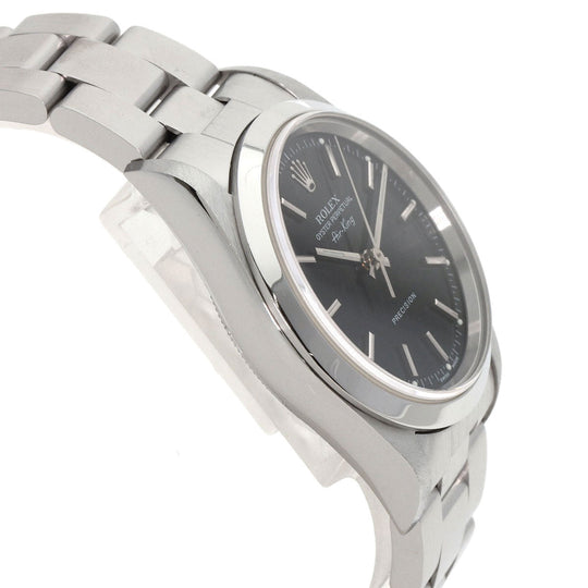 ROLEX Watches Mechanical Automatic 14000 Stainless Steel Silver Air king black dial