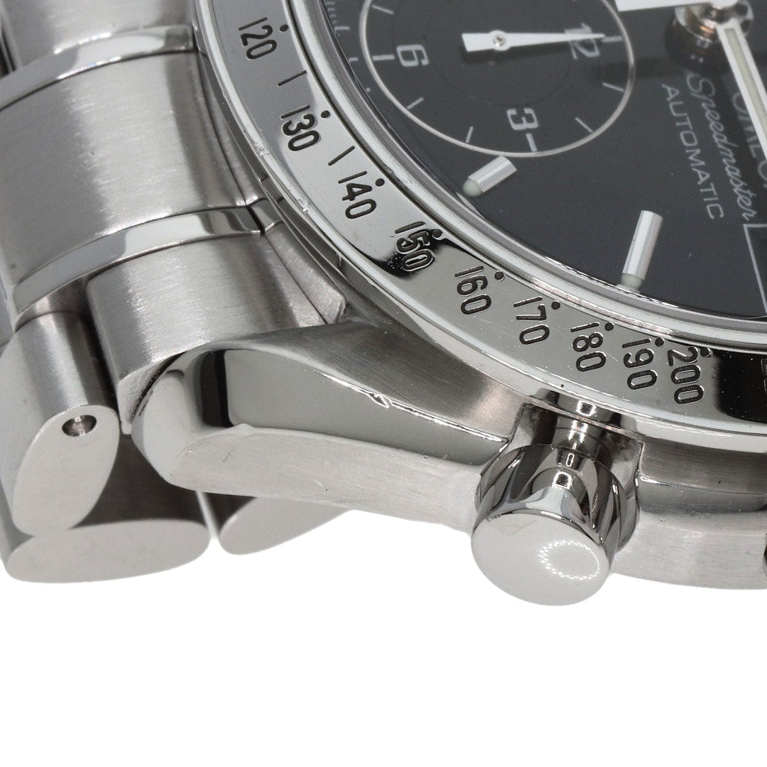 OMEGA Watches Mechanical Automatic 3513.50 Stainless Steel , Stainless Steel Silver Speedmaster Date black dial mens Used Authentic