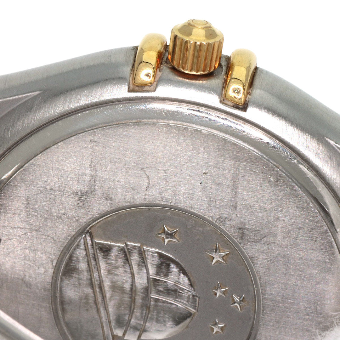 OMEGA Watches Quartz 1312.30 Stainless Steel , SSxK18YG gold Constellation Ivory dial mens Used Authentic