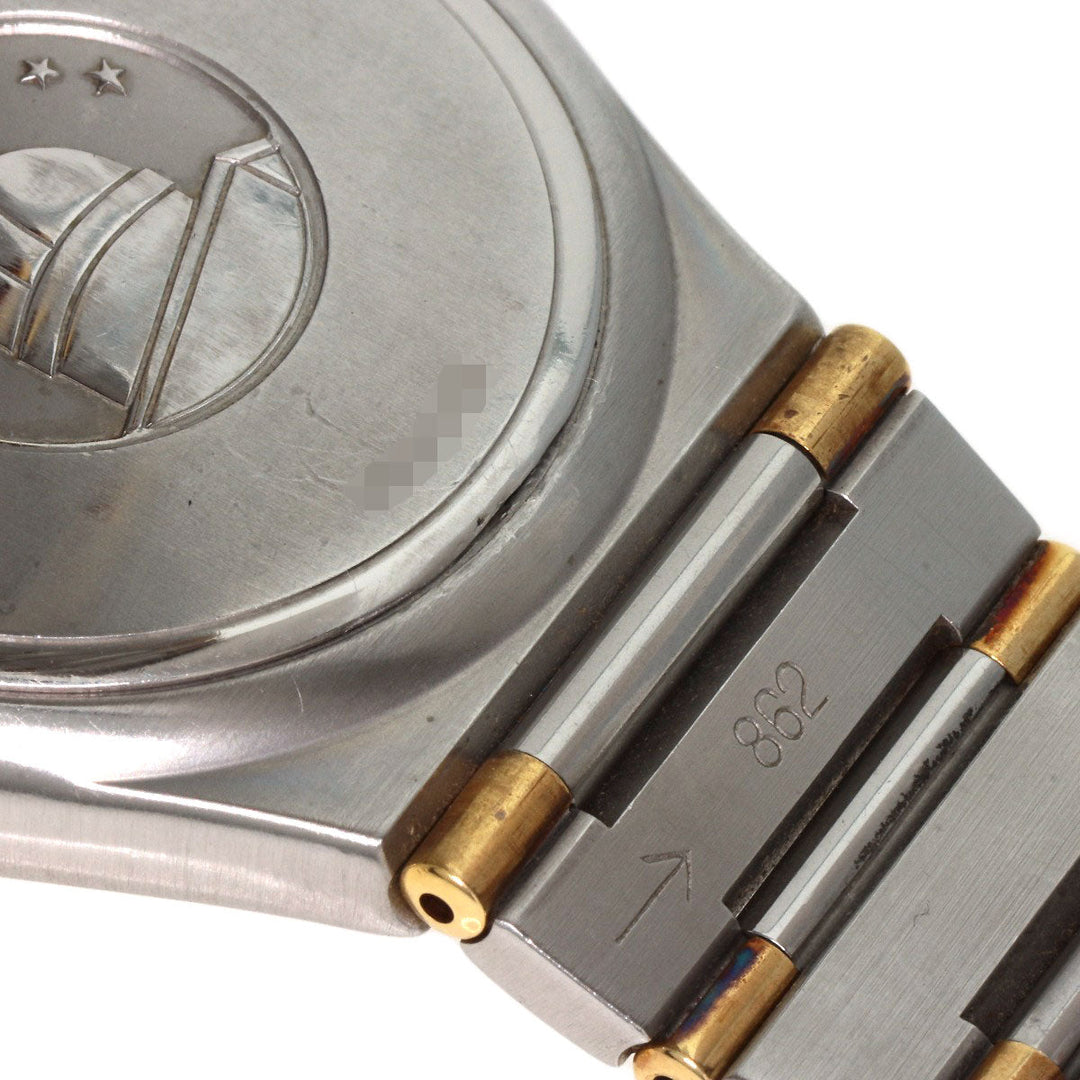 OMEGA Watches Quartz 1312.30 Stainless Steel , SSxK18YG gold Constellation Ivory dial mens Used Authentic