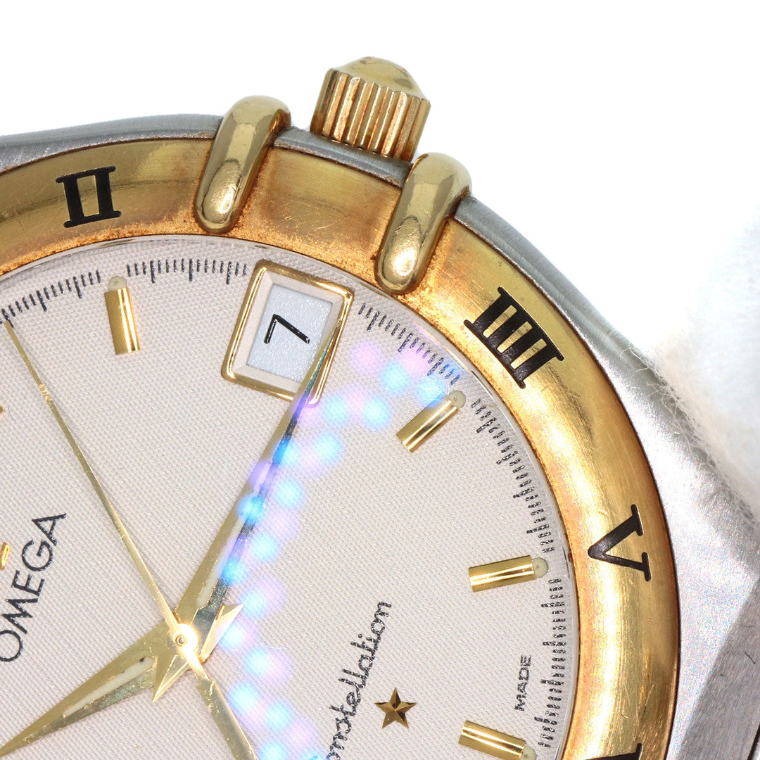 OMEGA Watches Quartz 1312.30 Stainless Steel , SSxK18YG gold Constellation Ivory dial mens Used Authentic
