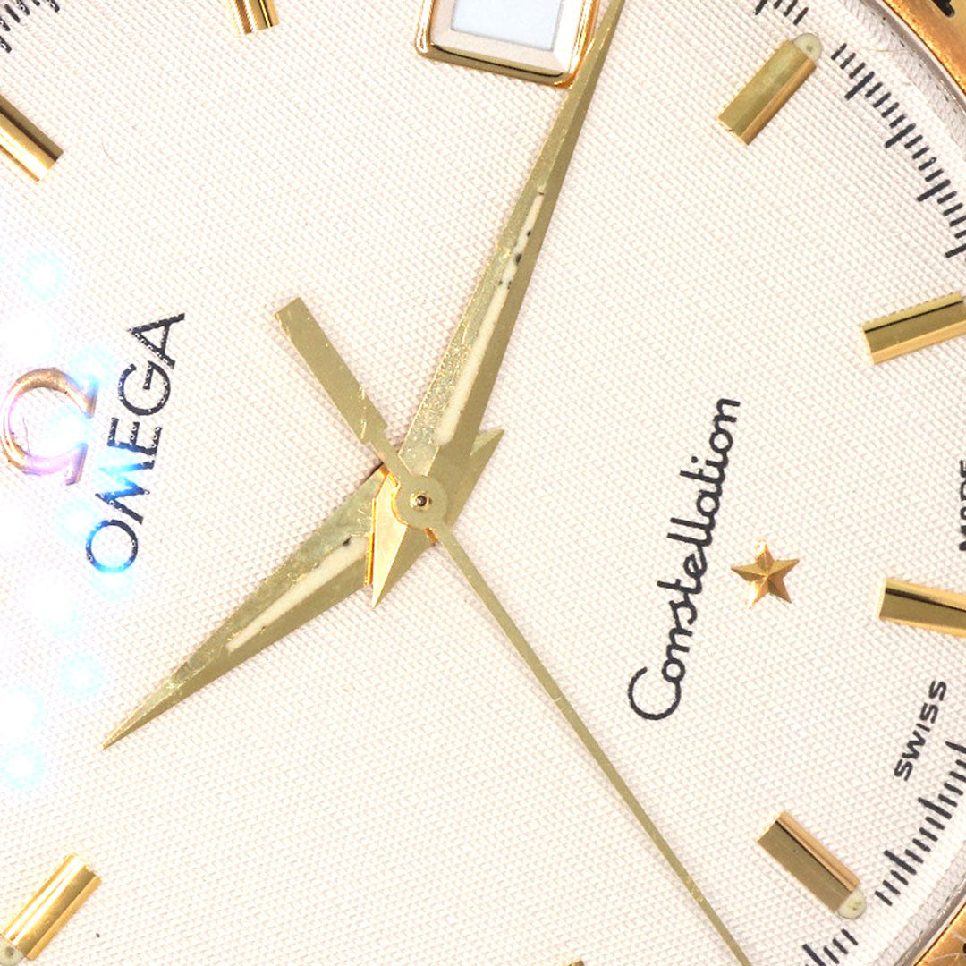 OMEGA Watches Quartz 1312.30 Stainless Steel , SSxK18YG gold Constellation Ivory dial mens Used Authentic
