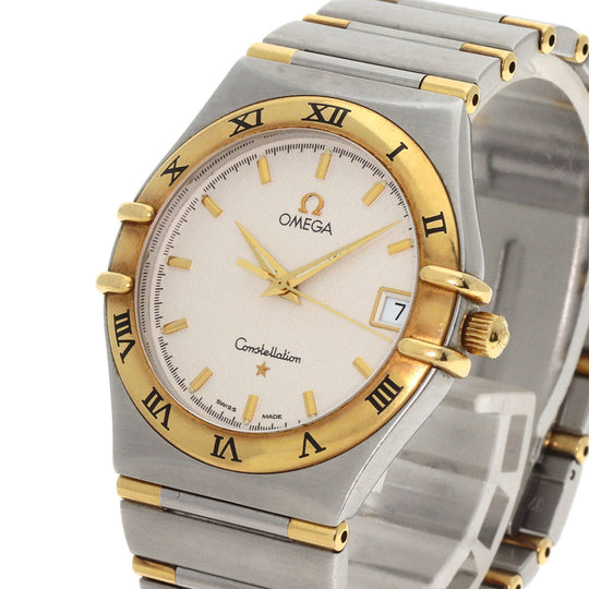 OMEGA Watches Quartz 1312.30 Stainless Steel , SSxK18YG gold Constellation Ivory dial mens Used Authentic