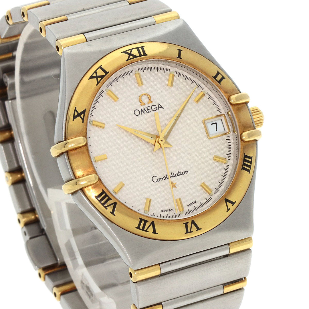 OMEGA Watches Quartz 1312.30 Stainless Steel , SSxK18YG gold Constellation Ivory dial mens Used Authentic