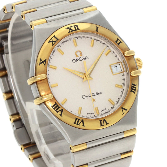 OMEGA Watches Quartz 1312.30 Stainless Steel , SSxK18YG gold Constellation Ivory dial mens Used Authentic