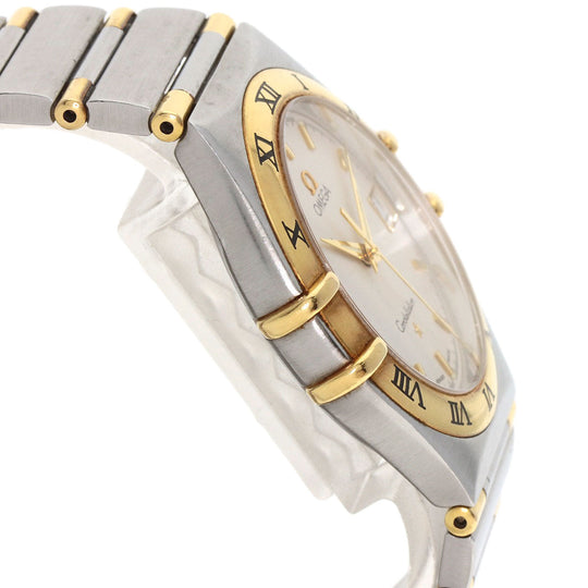 OMEGA Watches Quartz 1312.30 Stainless Steel , SSxK18YG gold Constellation Ivory dial mens Used Authentic