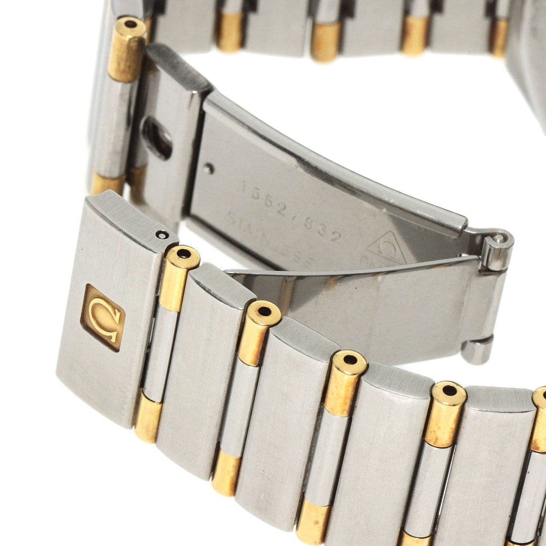 OMEGA Watches Quartz 1312.30 Stainless Steel , SSxK18YG gold Constellation Ivory dial mens Used Authentic