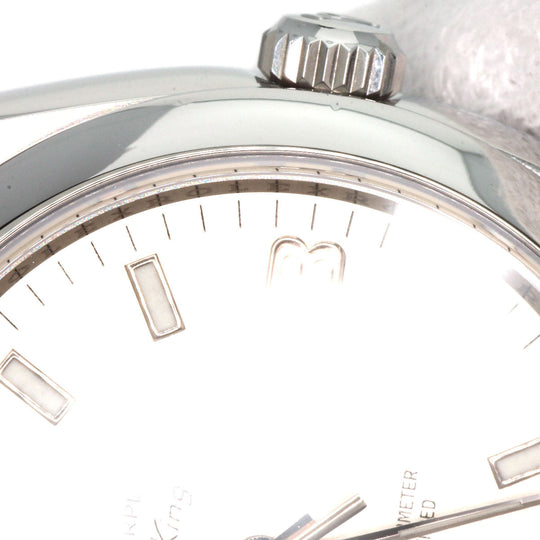 ROLEX Watches Mechanical Automatic 114200 Stainless Steel , Stainless Steel Silver Air king Silver dial mens Used Authentic