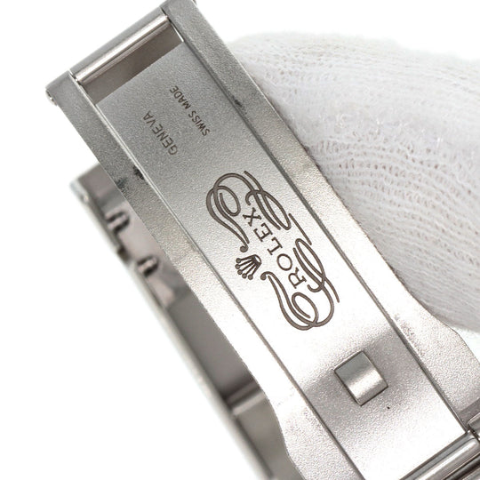 ROLEX Watches Mechanical Automatic 114200 Stainless Steel , Stainless Steel Silver Air king Silver dial mens Used Authentic