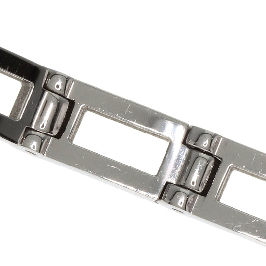 GUCCI Watches Quartz 3900L Stainless Steel , Stainless Steel Silver Diamond Bezel Silver dial Women Used Authentic