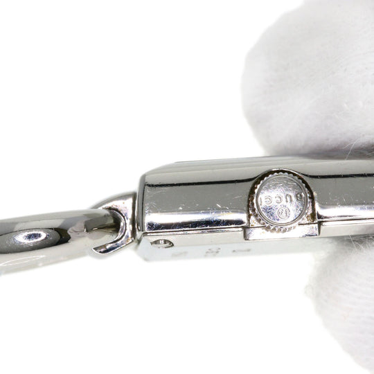 GUCCI Watches Quartz 120 Stainless Steel , Stainless Steel Silver Tornavoni 4P Diamond Red dial Women Used Authentic