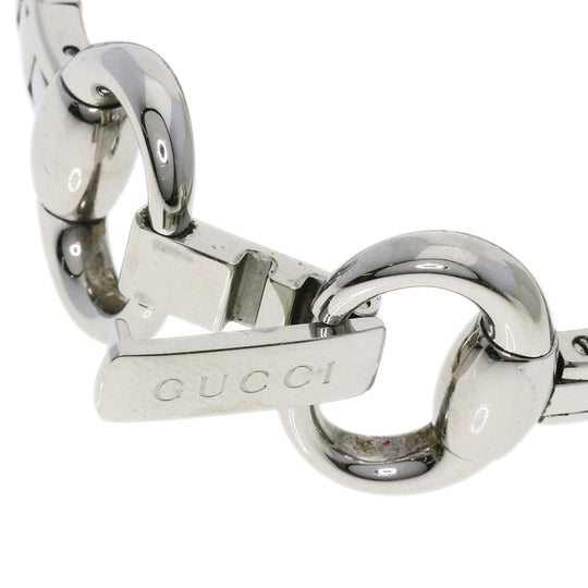 GUCCI Watches Quartz 120 Stainless Steel , Stainless Steel Silver Tornavoni 4P Diamond Red dial Women Used Authentic