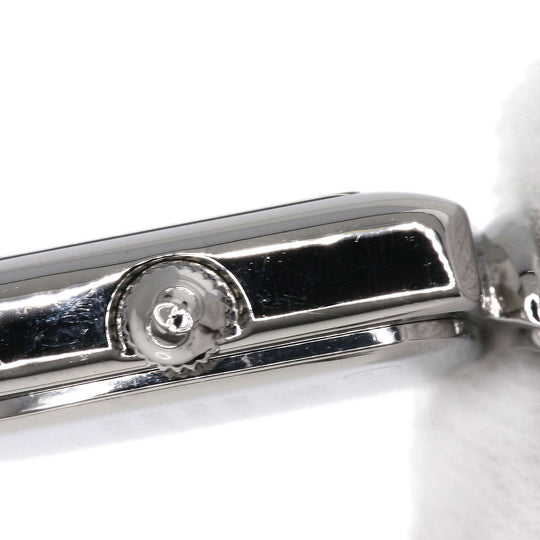 GUCCI Watches Quartz Stainless Steel , Stainless Steel Silver 1900L black dial Women Used Authentic