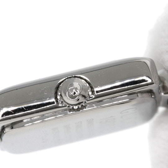 GUCCI Watches Quartz Stainless Steel , Stainless Steel Silver 1900L black dial Women Used Authentic