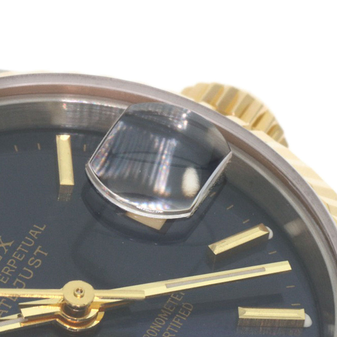 ROLEX Watches Mechanical Automatic 79173 Stainless Steel , SSxK18YG gold Datejust blue dial Women Used Authentic