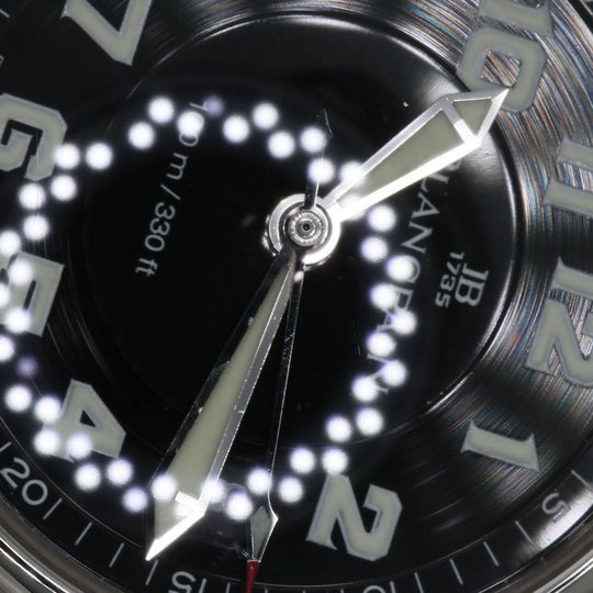 Blancpain Watches Mechanical Automatic 2102-1130M-11 Stainless Steel Silver Leman Date black dial