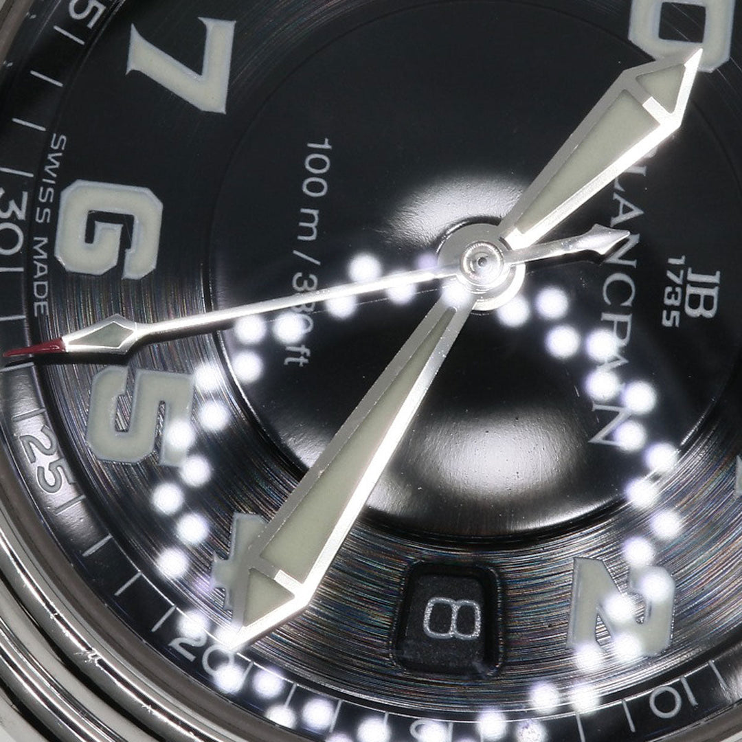 Blancpain Watches Mechanical Automatic 2102-1130M-11 Stainless Steel Silver Leman Date black dial