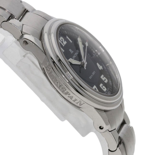 Blancpain Watches Mechanical Automatic 2102-1130M-11 Stainless Steel Silver Leman Date black dial