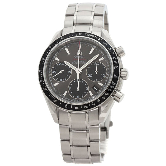 OMEGA Watches Mechanical Automatic 323.30.40.40.06.001 Stainless Steel , Stainless Steel Silver Speedmaster Date gray dial mens Used Authentic