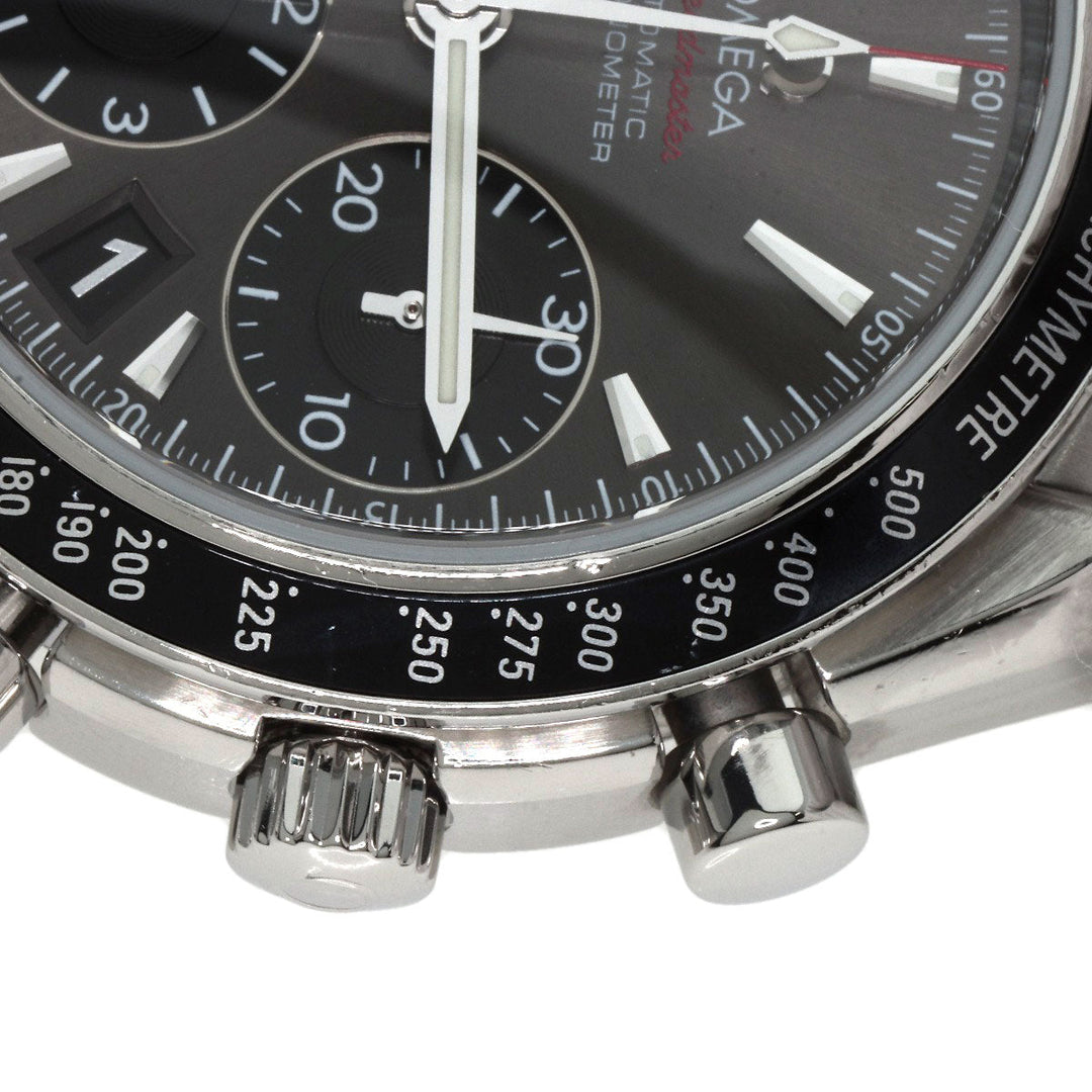 OMEGA Watches Mechanical Automatic 323.30.40.40.06.001 Stainless Steel , Stainless Steel Silver Speedmaster Date gray dial mens Used Authentic