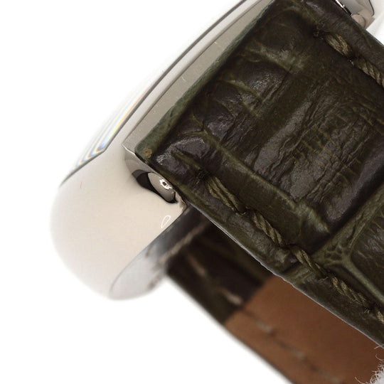 FRANCK MULLER Watches Quartz 7502 K18WG, leather Silver Tonookabex Silver dial mens Used Authentic