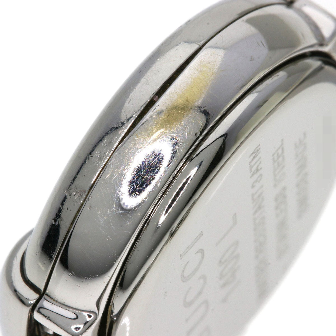 GUCCI Watches Quartz Stainless Steel , Stainless Steel Silver 1400L black dial Women Used Authentic