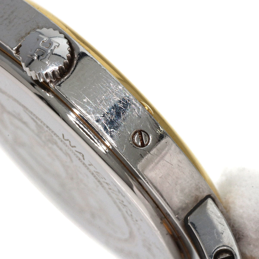 HERMES Watches Quartz Stainless Steel , SSxGP gold Clipper Ivory dial Women Used Authentic