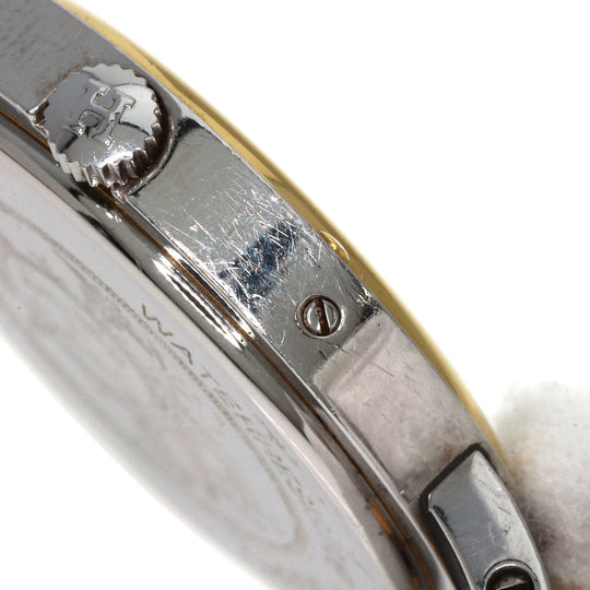 HERMES Watches Quartz Stainless Steel , SSxGP gold Clipper Ivory dial Women Used Authentic